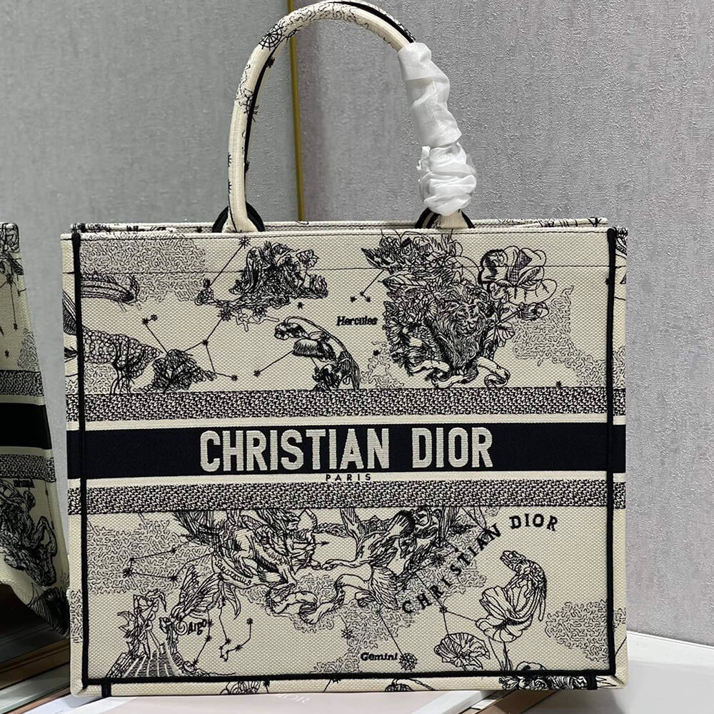 LARGE DIOR BOOK TOTE